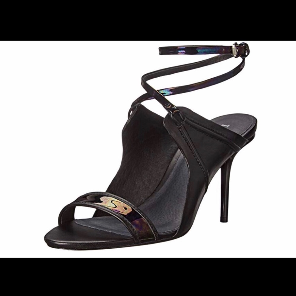L.A.M.B. Bambi heel sandals